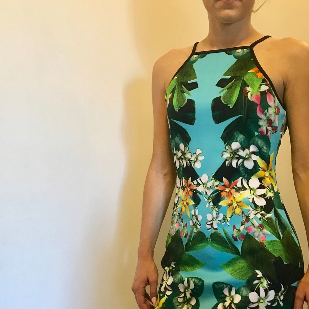 Floral Cocktail Dress